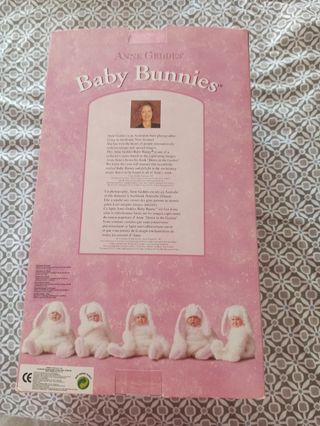 Muñeco Anne Geddes Baby Bunnies