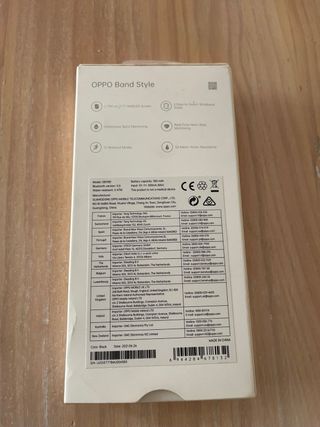 Oppo Band Style - Pulsera Fitness Negra