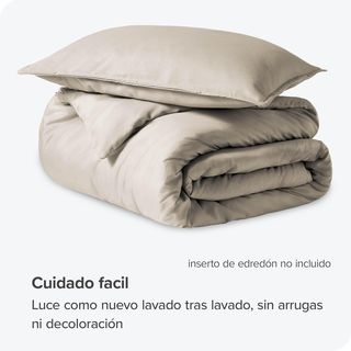 Funda Edredón algodón beige 135x200cm