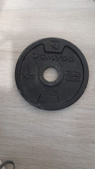 Discos peso 1kg - Domyos