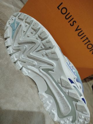 Zapatillas Louis Vuitton Runner Tatic - Azul y Bla