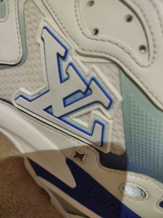 Zapatillas Louis Vuitton Runner Tatic - Azul y Bla
