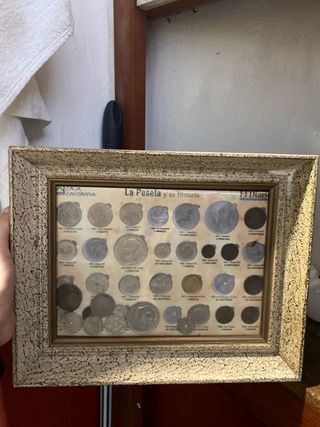 Cuadro colección pesetas España