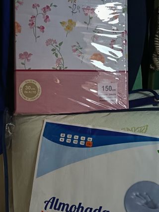Sábanas 150cm + Almohada viscoelástica