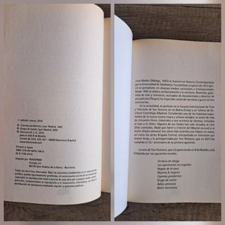 Las dos vidas de Mina Índigo. Toni Romano y Ven a