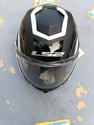 Casco VALIABT LS2 integral negro-blanco