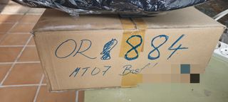 Asiento alto Yamaha MT-07