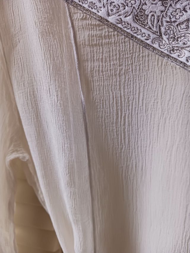 Blusa seta bianca - Made in Italy