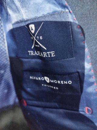 Traje TRAJEARTE azul