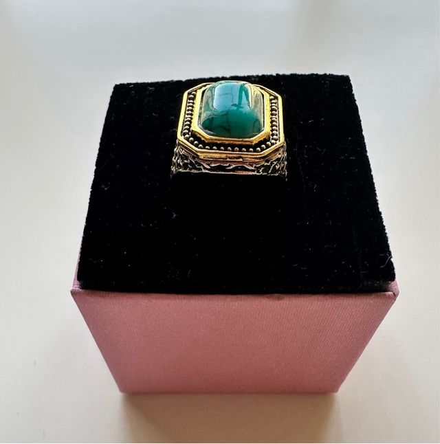 Anello Turchese Oro - Gioiello