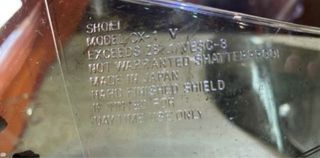 Visera Shoei CX-IV con Pinlock