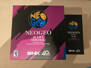 Neogeo mini SNK - Consola Retro Azul