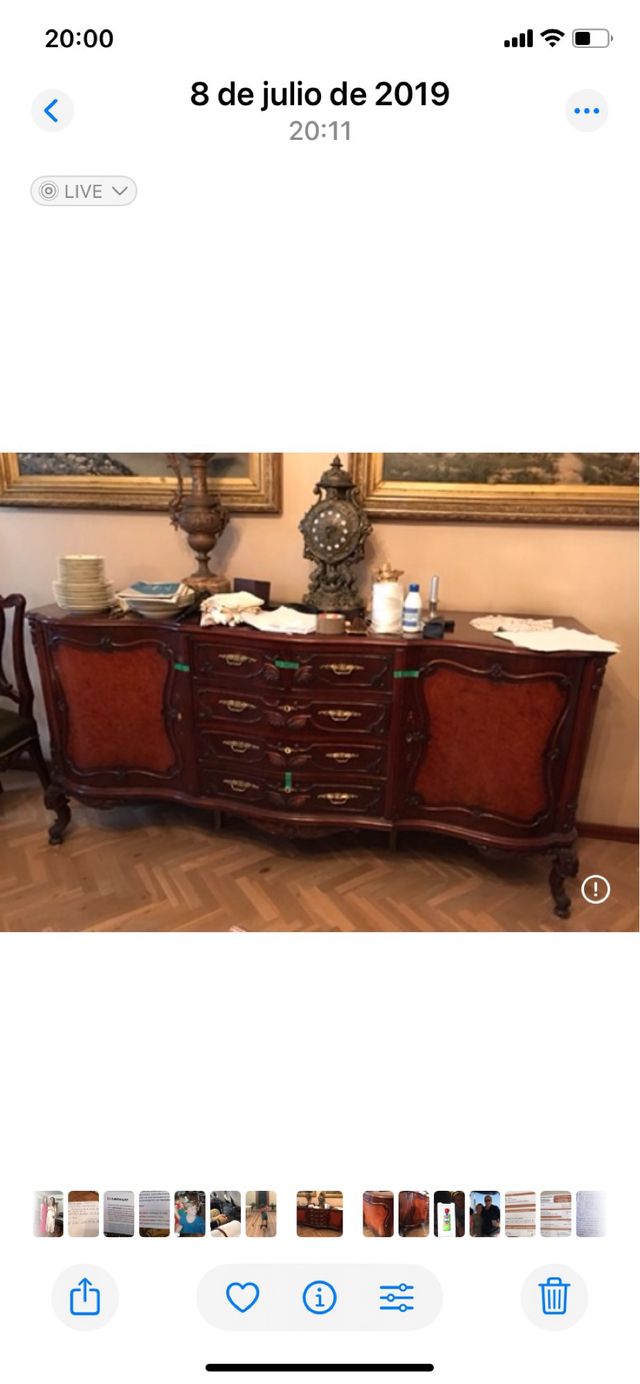 Aparador antiguo de madera