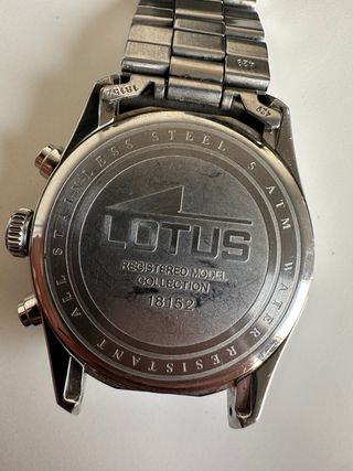 Reloj Lotus Cronografo Hombre Azul