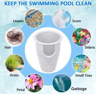 Cesta colador piscina