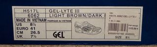 Zapatillas ASICS GEL LYTE III Beige-Marrón