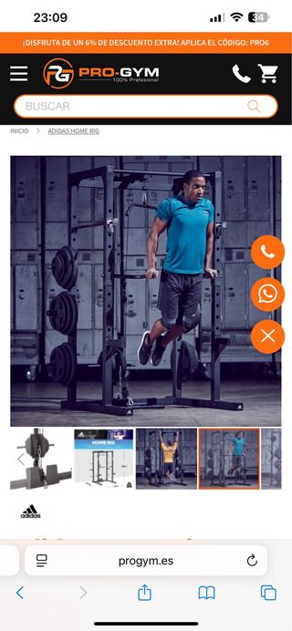 Adidas Home Rig - Gimnasio en casa