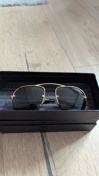 Gafas Prada - Sol - Negras/Doradas