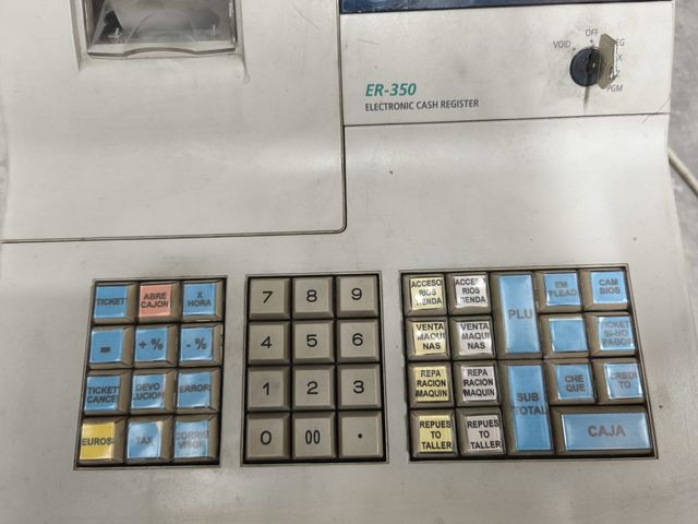 Caja registradora Ricma ER-320