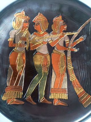 Plato antiguo egipcio - Decoración