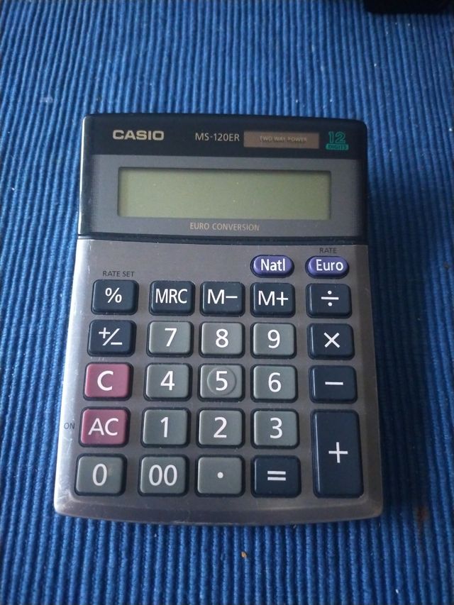 Calculadora Casio MS-120ER