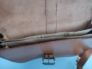 Bolso bandolera cuero  camel
