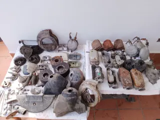 Cajas carburador Vespa antiguas