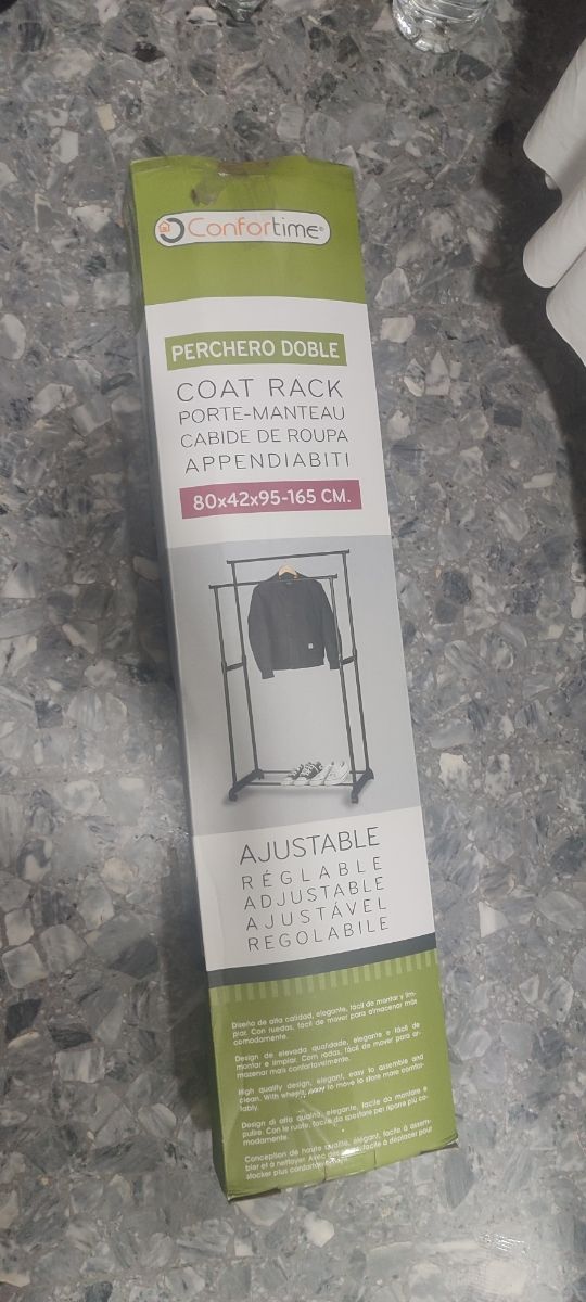 Perchero Doble Confortime - Ajustable Granada