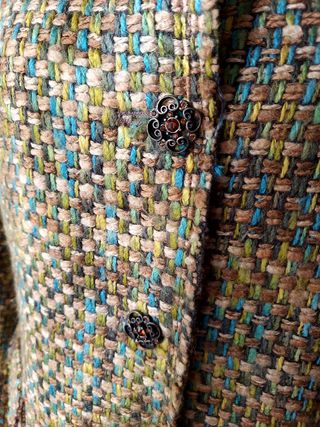 Traje chaqueta mujer - Verde oliva