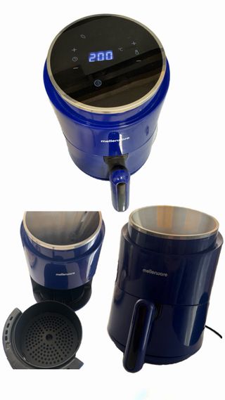 Freidora aire Mellerware 1,5L - Azul