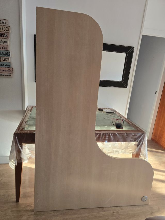 Escritorio madera - beige