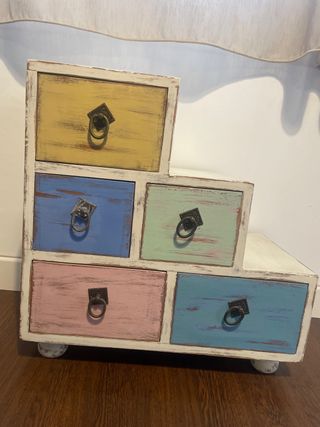 Cajonera  multicolor