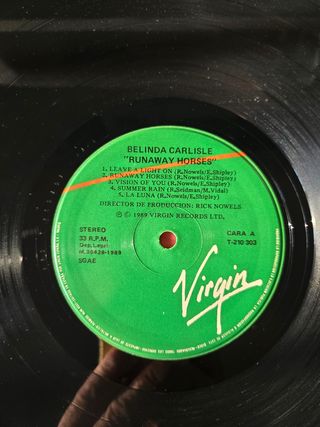 Vinilo Belinda Carlisle - Runaway Horses
