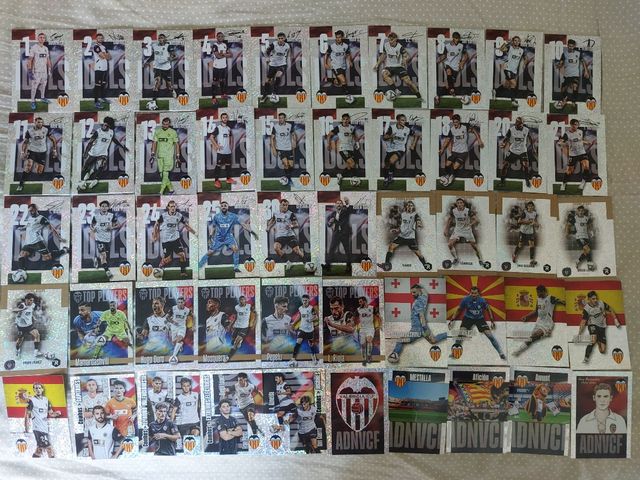 50 Cromos Valencia CF MUNDICROMO 2024 2025 24 25