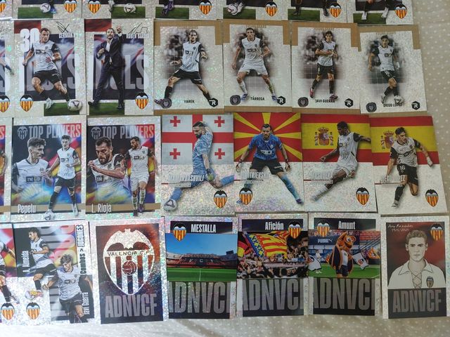 50 Cromos Valencia CF MUNDICROMO 2024 2025 24 25