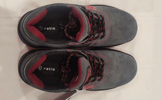 Zapatos seguridad Ratio - Gris/Rojo