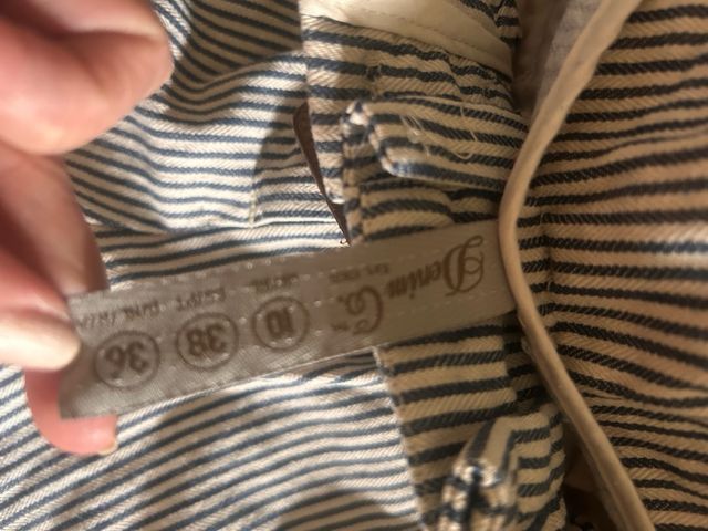 Shorts rayas marineras 