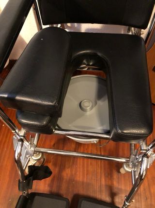 Silla evacuadora con ruedas
