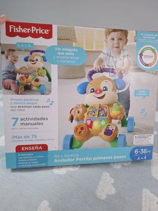Andador Perrito Fisher-Price Ríe y Aprende