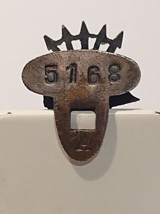 Insignia Excombatientes Division Azul