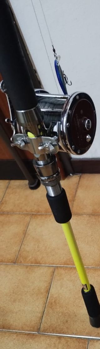 Canna da traina OKUMA più mulinello Penn
