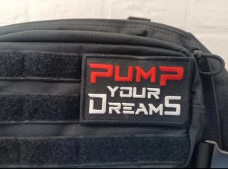 2 Parche Bordado Velcro "Spartan LifeStyle o Pump"