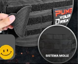 2 Parche Bordado Velcro "Spartan LifeStyle o Pump"