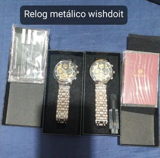  Relojes Wishdoit metálicos