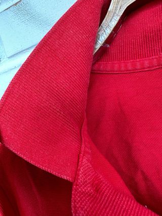 Polo rojo manga corta RALPH LAUREN talla XL SKINNY