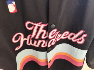 Camisa The Hundreds 2L negra y roja