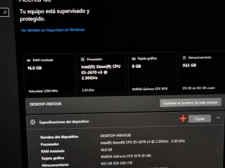 PC Gaming + Monitor 180Hz