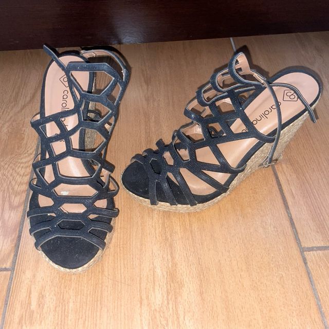 Plataformas negras Carolina Boix