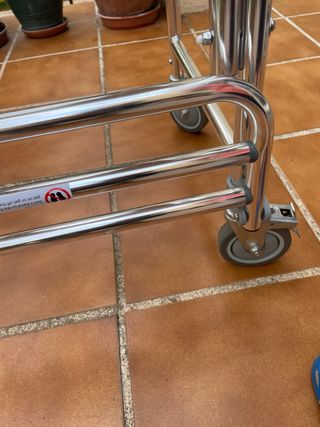 Silla de ducha con ruedas