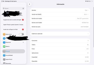 iPad Azul - 10.ª gen. Cambio por iphone 13 pro
